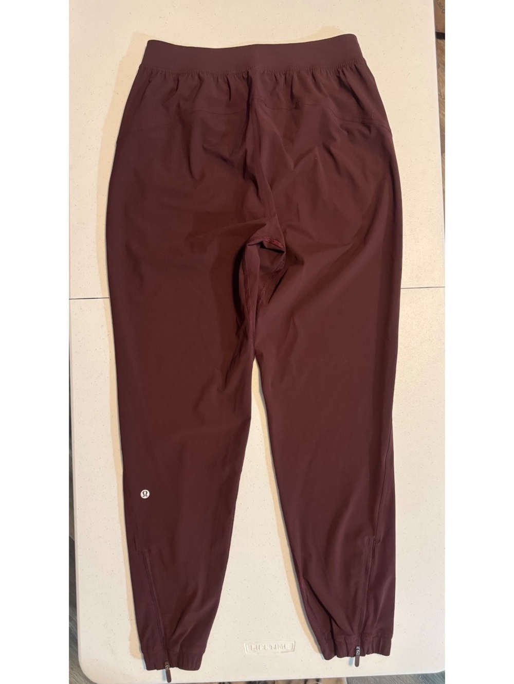 Lululemon Adapted State High-Rise Jogger Pants Burgundy Bay Size 6